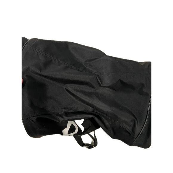 Adidas Defender Medium 20"x12"x10" Black White Duffel Bag - Picture 4 of 6